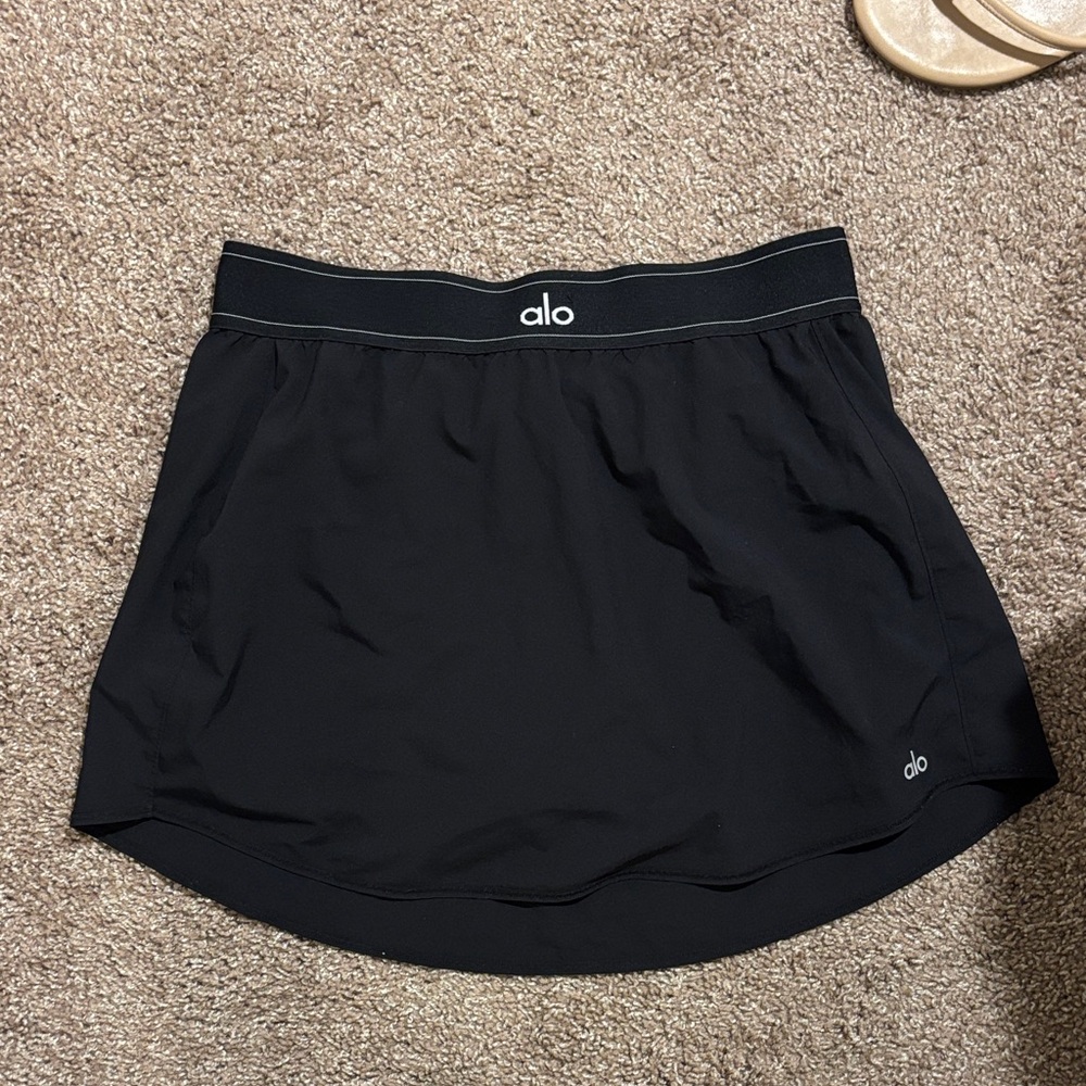 ALO Yoga Black Mini Skirt